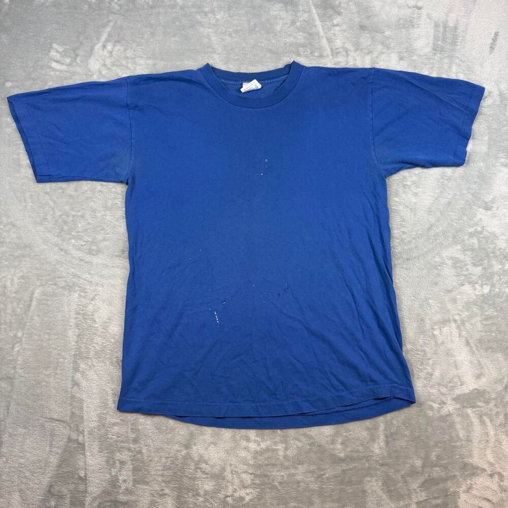 Tee-jays Men's Blue and Navy T-shirt
